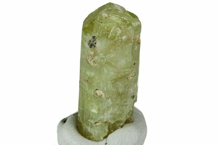 Gemmy, Yellow Apatite Crystal - Morocco #239167